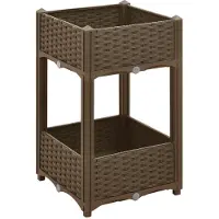 Syfax Hochbeet 40x40x71 cm Polypropylen