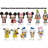 MONOGRAM Mickey & Friends 3D PVC-Taschenanhänger Mickey & Friends with Food Series 43 Display (24)
