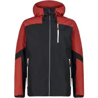 CMP Man Jacket Fix Hood Antracite-Rust Antracite-Rust 56