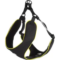 Flamingo Geschirr Step & Go Tasha schwarz, Größe: XL / Breite: 20 mm