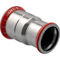 Geberit 22025, Schlauchanschluss, Karbon, Stahl