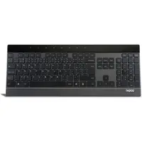Rapoo E9270p kabellose Tastatur mit Touch-Multimedia-Bereich CZ/SK schwarz