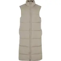 Urban Classics Steppweste "Damen Ladies Long Puffer Vest"