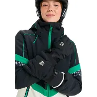 Roxy Snowboardhandschuhe "Jetty Solid", Damen, Gr. M, schwarz, Obermaterial: 50% Polyester, 50% Polyurethan., Handschuhe Snowboardhandschuhe