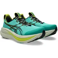 Asics Gel-Nimbus 28 TR Laufschuhe Grün Schwarz SS26, Größe 44 - EUR
