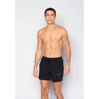 JOOP! JOOP Badeshorts "Solid Cornflower" mit seitlichen Taschen und Tunnelzug