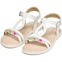 Geox Sandalen Jr Sandal Karly J6535H 000BC C1000 S Weiß