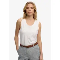 Superdry Tanktop "SCOOP NECK TANK" Baumwollmischung, regular fit