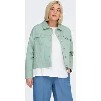 ONLY Carmakoma Jeansjacke "CARTIA L/S COLORED JACKET CC PNT"