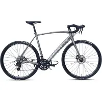 Chilliz Rennrad 28 Zoll RDB2.0 grau Rahmenhöhe 54 cm 14 Gänge Scheibenbremse