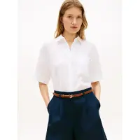 Tommy Hilfiger Hemd WW0WW48925 Weiß Relaxed Fit