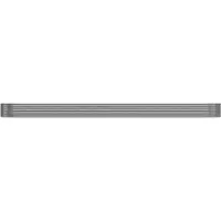 vidaXL Hochbeet Verzinkter Stahl 544x100x36 cm Grau