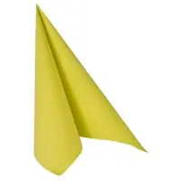 Papstar 250 Servietten "ROYAL Collection" 1/4-Falz 33 cm x 33 cm limonengrün