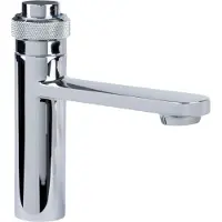OWIM GmbH & Co. KG Miomare Badarmatur mit Knopfdruck rund Wasserhahn Armatur Waschtischamatur