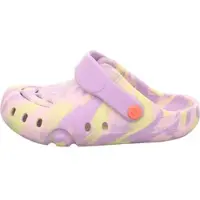 Superfit Splash C Pantoffel, Purple/Yellow, 25