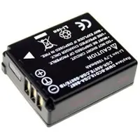 AccuCell Akku für Panasonic LUMIX DMC TZ2, Typ CGA-S007E, 900 mAh