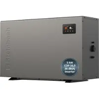 Steinbach Swimming Pool Inverter Wärmepumpe "Silent 5" (Modell 2026) für Pools bis 25.000 l, 5 kW Heizleistung