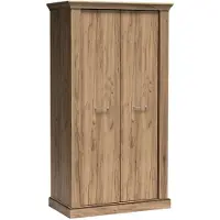 Masseno Drehtürenschrank DESIO 107/198/58 cm 2-türig Eichefarben
