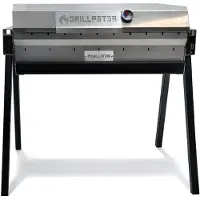Grillpeter Profi Mangal Altan 70 Edelstahl 3mm Schaschlikgrill Edelstahldeckel