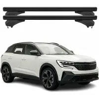 Menabo Dachträger Grundtäger für Renault Austral 2022-2025 Aluminium Schwarz 2x