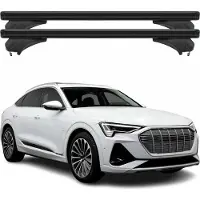 Menabo Dachträger Grundtäger für Audi Q8 E-Tron 2022-2025 Aluminium Schwarz 2tlg