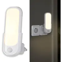 Northpoint LED Orientierungsleuchte mit Bewegungsmelder Induktionsladung Taschenlampe & Notlicht