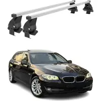 Menabo Dachträger Grundtäger für BMW 5er F11 Touring 2009-2017 50kg Stahl Silber