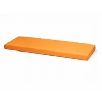 Setgarden Medio Kissen Outdoor Gartenbank Kissen 110x50x7cm Kissen Für 2-Sitzer Bänke 1tlg Orange
