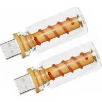 Dopwii usb mini auto led lampe, touch dimmbar, portable, warmweiß, für auto, schlafzimmer, büro, flur, dekorative beleuchtung