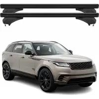 Menabo Dachträger für Land Rover Range Rover Velar L560 2017-2025 Alu Schwarz 2x