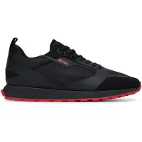 HUGO Sneakers aus verschiedenen Materialien mit Logo-Akzenten Grösse 41