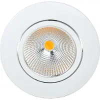 Nobile LED Downlight "A 5068 T Flat" 8W 927 (Warmton-extra) Weiß matt dimmbar