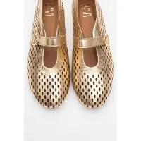 Forever & Always Arian Leder Ballerina Damen