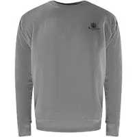 Aquascutum - Iconic Crest - Trainingsset Mit Rundhalsausschnitt In Grau