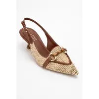 Prologue Osca Spitzer Slingback-Pumps mit Schnalle