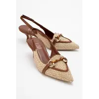 Prologue Osca Spitzer Slingback-Pumps mit Schnalle