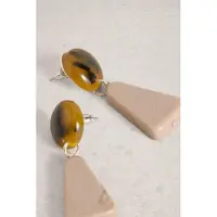 White Stuff Bea Resin Drop Earring Brown Multi Größe: OS | Ohrringe Outlet | Damen | Braun