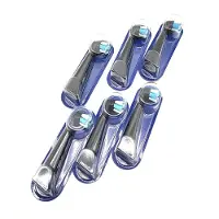 Oral-B iO Ultimative Reinigung Aufsteckbürste 6er (schwarz, Frustfreie Verpackung)