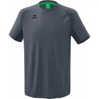 Erima Liga Star Training T-Shirt Kinder - Slate Grey / Schwarz