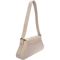 Roberta M Beige Rindsledertasche