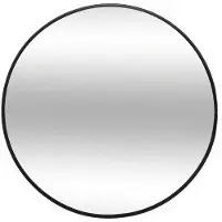 Atmosphera Okrągłe lustro w metalowej ramie, Ø 38 cm