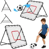Northio Fußball Rebounder Trainer - Ball Rebound Netz 100x100 cm MultiGarden