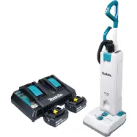 Makita DVC 560 PG2 Akku Staubsauger 36 V ( 2x 18 V ) 5 l Brushless + 2x Akku 6,0 Ah + Ladegerät