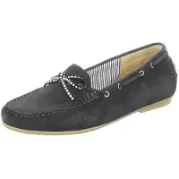 Gabor pazifik Samtchevreau 10mm Damen Slipper in Blau, Größe 5