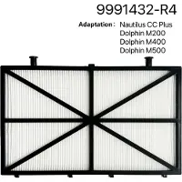 Meoiruery Packung mit 4 ultrafeinen Filterpatronen, Teilenummer: 991432 für Dolphin Parts