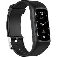 Secutek Smart-Armband mit AMOLED-Display MF12-ECG - schwarz