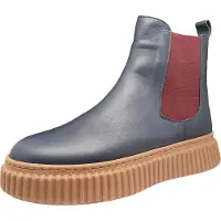 Andrea conti Plateau Stiefeletten Damen 31393339363132 Blau 41 EU