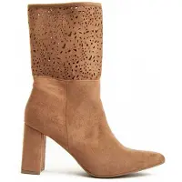 Montevita Heel Boot Bereta in Braun