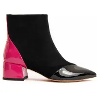Montevita Heel Ankle Boot Yeya Schwarz