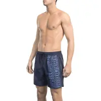 Bikkembergs Herren-Bademode Boxer Schwimmbecken Kordelzug außen und Seitentaschen Artikel BKK1MBM08 SERIES PROPERTY BKK, L, Poliestere 100%